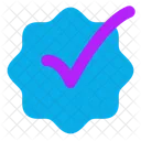 Checkmark Badge  Icon