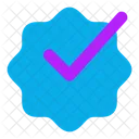 Checkmark Badge  Icon