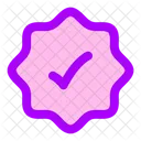 Checkmark Badge  Icon