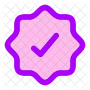 Checkmark Badge  Icon