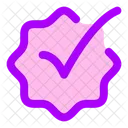 Checkmark Badge  Icon