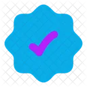 Checkmark Badge  Icon