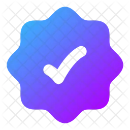 Checkmark Badge  Icon