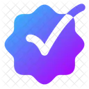 Checkmark Badge  Icon