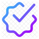 Checkmark Badge  Icon