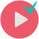 Video Play Streaming Icon