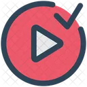 Video Play Streaming Icon