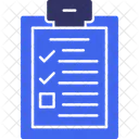 Checkmark On A To Do List  Icon