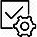 Checkmark setting  Icon