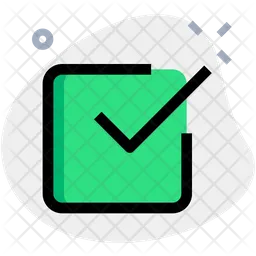 Checkmark Square  Icon