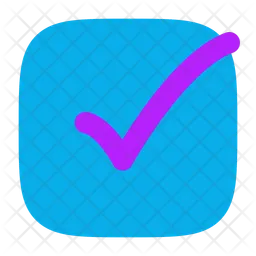 Checkmark Square  Icon