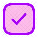 Checkmark Square  Icon