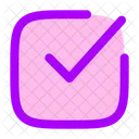 Checkmark Square  Icon