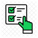 Checkmark Tags Vote Selected Icon