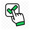 Checkmark Tags Vote Selected Icon