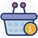 Check Out Billing Shopping Bucket Icon