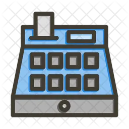 Checkout Counter  Icon