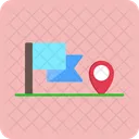 Checkpoint Game Sign Icon