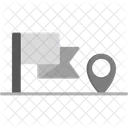 Checkpoint Game Sign Icon