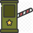 Checkpoint Booth War Icon