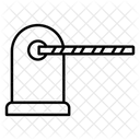 Checkpoint Checkpost Road Barrier Icône
