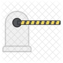 Checkpoint Checkpost Road Barrier Icône