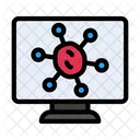 Checkup Coronavirus  Icon