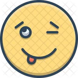 Cheeky Emoji Icon