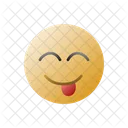 Cheeky Emoji Face Icon