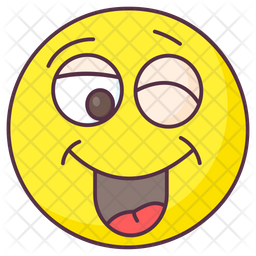 Cheeky Wink Emoji Emoji Icon