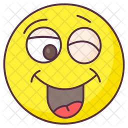 Cheeky Wink Emoji Emoji Icon