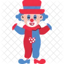 Clown Circus Performer Icon