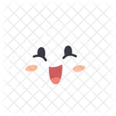 Cheerful Cheerful Cute Cloud Cute Cloud Icon