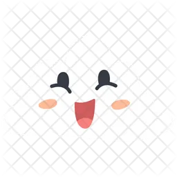 Cheerful cloud  Icon