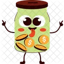 Savings Money Jar Icon