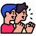 Cheering  Icon