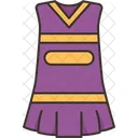 Cheerleader Jersey Dress Icon