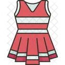 Cheerleader Outfit Skirt Icon