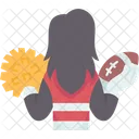 Cheerleader Pom Football アイコン