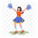 Cheerleader Dancer  Icon
