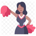 Cheerleader Girl Sport Icon