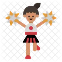 Cheerleader Cheer Sport Icon