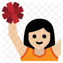 Cheerleader Cheer Sports Cheerleading Fan Icon