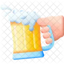 건배 맥주 음료 아이콘