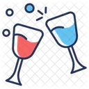 Cheers Toast Wine Icon