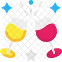 Cheers Toast Celebration Drink Icon