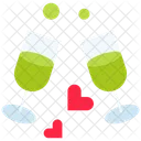 Cheers Love Drink Beverage Icon