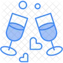 Cheers Love Drink Beverage Icon
