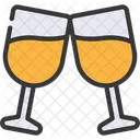 Cheers Glasses Champagne Icon