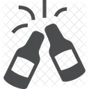 Beer Bottle Cheers Drinks Icon